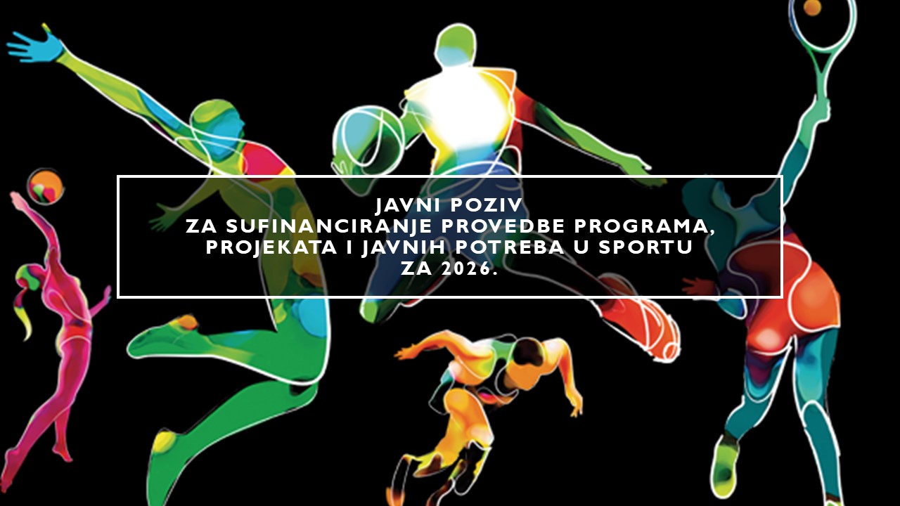 JAVNI POZIV ZA SUFINANCIRANJE PROVEDBE PROGRAMA, PROJEKATA I JAVNIH POTREBA U SPORTU OPĆINE KOLAN ZA 2026. GODINU